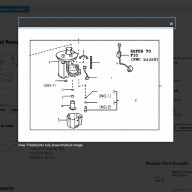 PRIUS C - TWO FUEL GAUGE SENDING UNIT