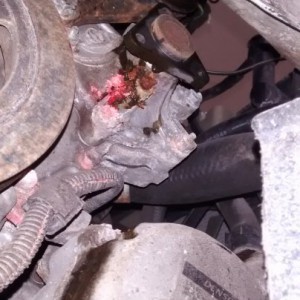 Bad pump on engine