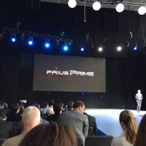 Prius Prime Intro Screen