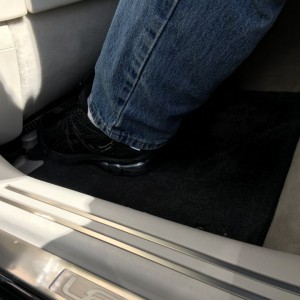 Approx rear leg room for the next Toyota FCV