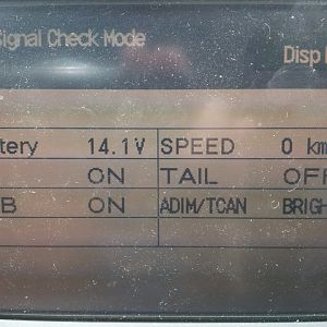 Normal Start Vehicle Signal Check Mode