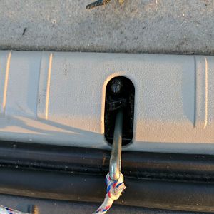 Prius Hook In Hatch Latch