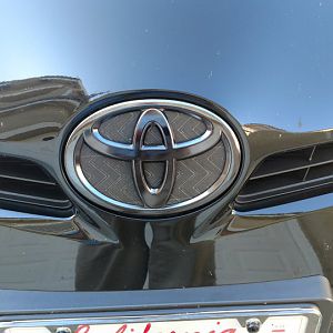 2014 Toyota Prius - Black Chromed Emblems