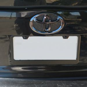 2014 Toyota Prius - Blacked out Badges and Black-Chromed Emblem