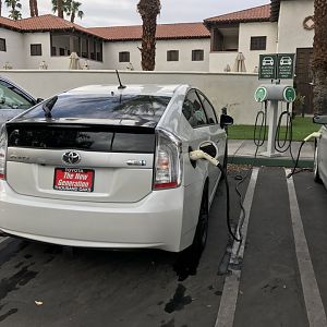 First time charging outside of home