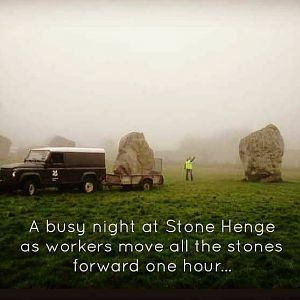Daylight Savings At Stonehenge
