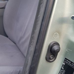 driver side door sensor location