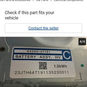 HV Battery Decoding
