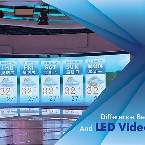 What Is The Difference Between LCD And LED Video Walls
