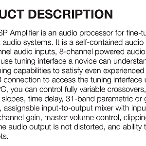 JBL.DSP4086AM.Product.Description