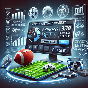 Betting Only on Express Bets: A Strategy Test