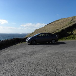Prius panorama in the west of Ireland