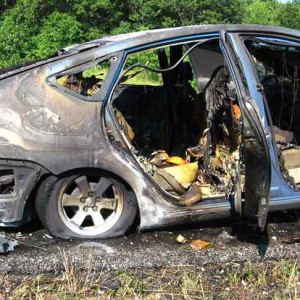 2008 Prius Dies in a Fire