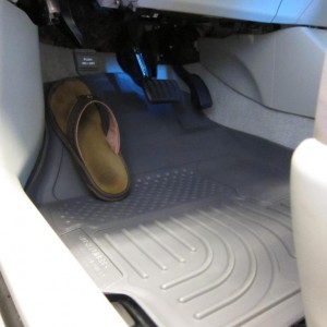 Ryan's 2011 Prius - Grey Husky Weatherbeater Floor Mats
