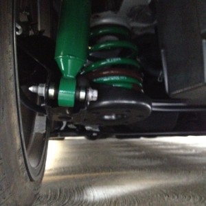 TEIN Street Advance Coilovers Left Rear view.JPG