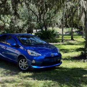 Woods friendly Prius C.JPG