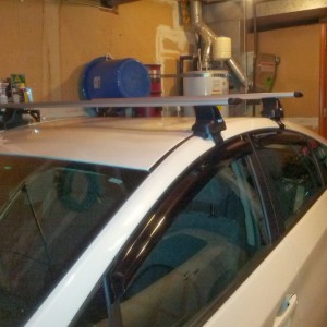 Thule 480R and Aeroblade for 2010 Prius