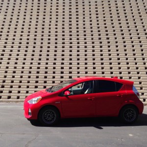 Absolutly Red Hot Prius C