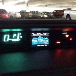 Prius C Record  MPGs
