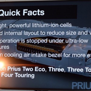 Lithium Ion Battery in 2016 Prius