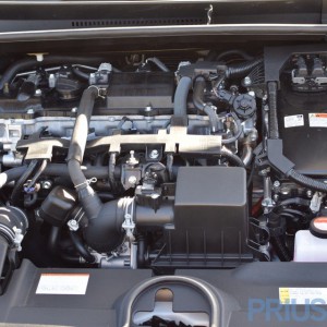 2016 Prius engine with cover removed 1