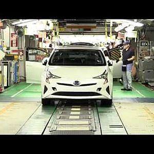 Toyota Prius assembly line in Japan