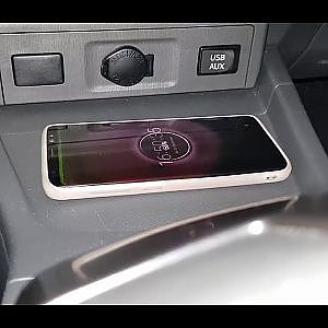 QI charging Prius V 2012